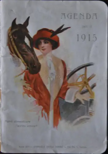 Agenda-Kalender 1915 für Damen