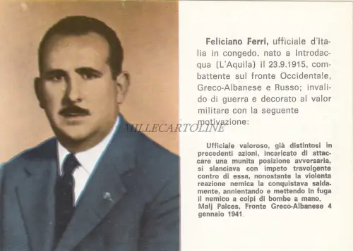* MSI ITALIENISCHE SOZIALE BEWEGUNG - Für den Senat stimmt Feliciano Ferri