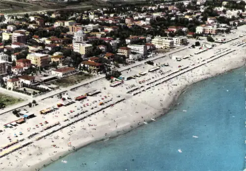 #RICCIONE: PANORAMA UND STRAND AUS DEM FLUGZEUG