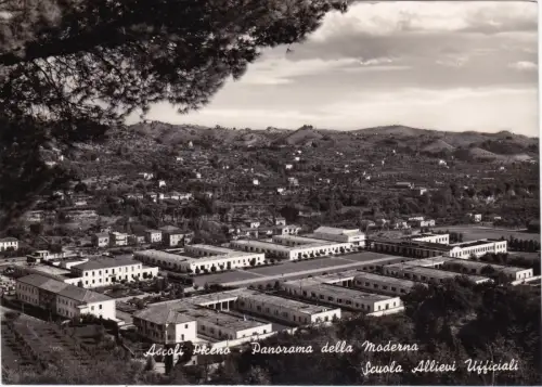 ASCOLI PICENO - Panorama der modernen Offiziersschule 1961
