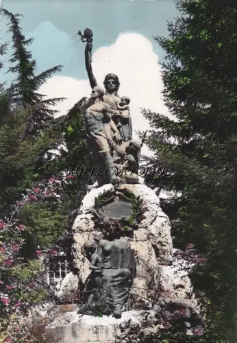 AVIGLIANO: Villa Comunale - Gefallenendenkmal 1969