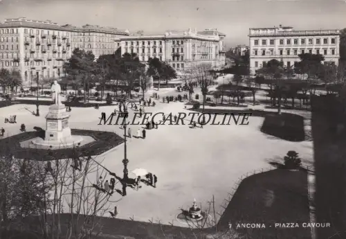 ANCONA: Piazza Cavour 1952