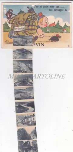 LEPORELLO POSTKARTE - Revin, En Rodage Frankreich 1954 Bozz