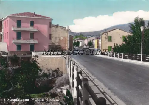 ACQUALAGNA: Viale Flamini 1962
