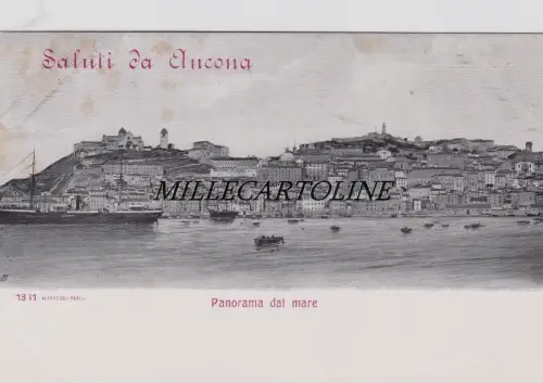 ANCONA: Panorama vom Meer