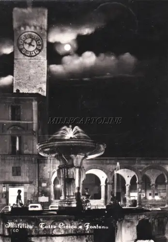 MATELICA: Torre Civica e Fontana 1966