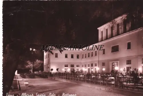 FANO: Albergo Savoia Lido - Nacht