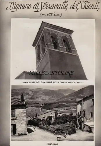 DIGNANO - Serravalle di Chienti: 2 Ansichten 1963