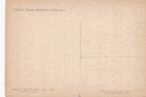 CAGLI: Piazza Matteotti e Municipio