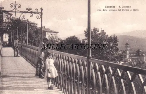 CAMERINO: S. Venanzio - von der Terrasse des Portico di Corte aus gesehen