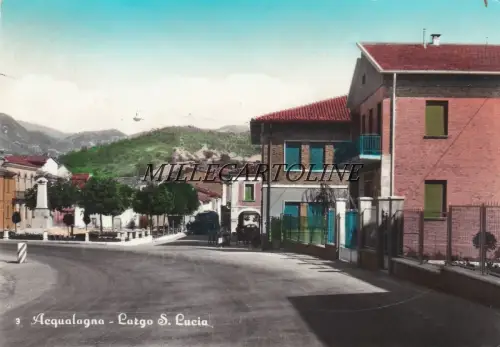 ACQUALAGNA: Largo S. Lucia 1963