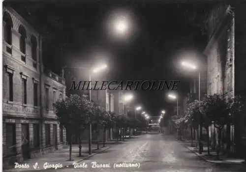 PORTO S. GIOGIO: Via Buozzi - Nacht 1959