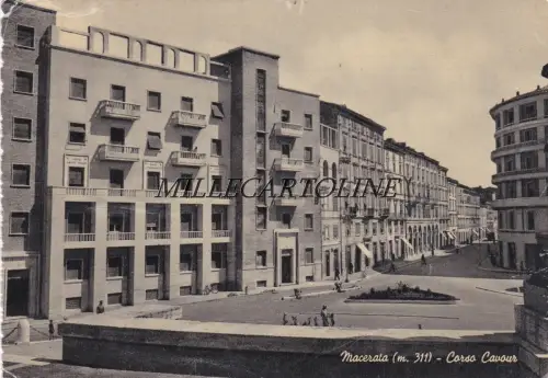 MACERATA: Corso Cavour 1954