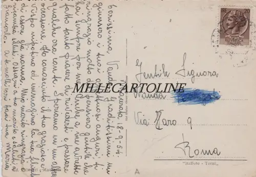 MACERATA: Corso Cavour 1954