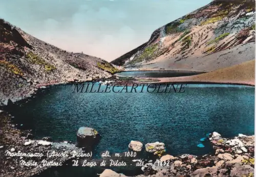 MONTEMONACO: Monte Vettore - der Pilatussee 1959