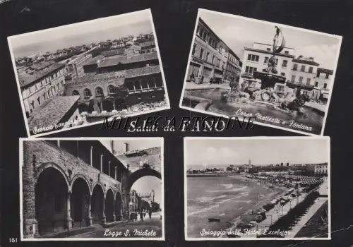 FANO: Gruss aus - 4 Ansichten 1955