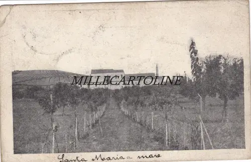 S. MARIA A MARE: 1911 die Villa Marchesi zwischen den Casali del Drago