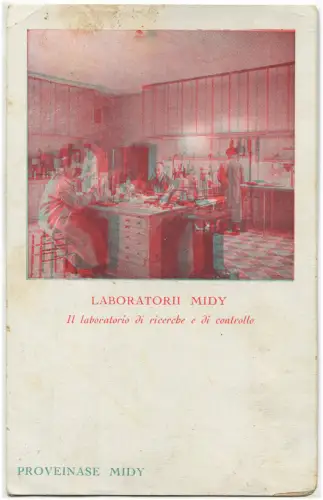 APOTHEKE, MIDY LABORS, WERBEKARTON MIT SYSTEM