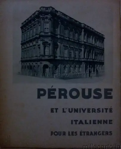 Perugia die italienische Universität für Ausländer - Informaz. ENIT auf Französisch