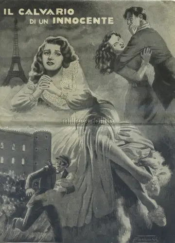 FALTVERLAG 1948 DER KALVARIENBERG EINER UNSCHULDIGEN illustriert. F Ferrari