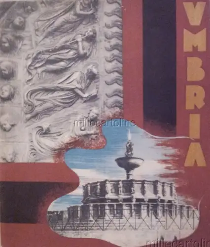 ENIT - UMBRIEN - Schöne 48-seitige Broschüre in französischer Sprache illustriert