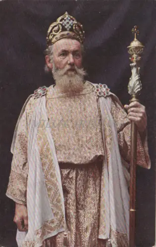 PASSIONSSPIELE OBERAMMERGAU 1922 Serie I Nr.1 Prolog, Anton Lechner