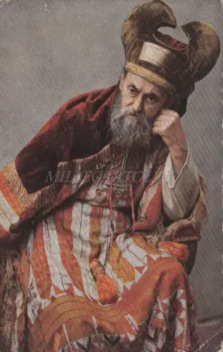 PASSIONSSPIELE OBERAMMERGAU 1922 Serie I Nr.5 Annas, Sebastian Lang