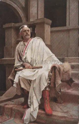 PASSIONSSPIELE OBERAMMERGAU 1922 Serie II Nr.11 Pilatus, Haus Mayr