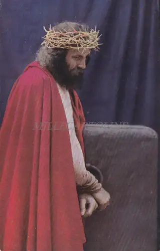 PASSIONSSPIELE OBERAMMERGAU 1922 Serie V Nr.28 Jesus an der Geisselsaule