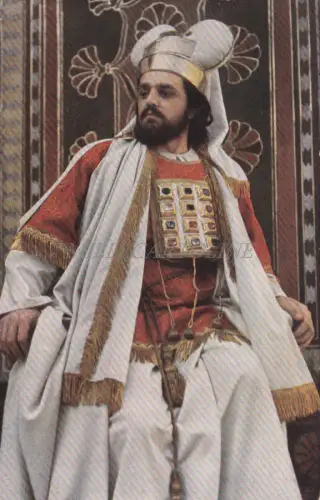 PASSIONSSPIELE OBERAMMERGAU 1922 Serie IV Nr.21 Kaiphas, Hugo Rutz