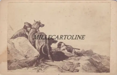 Richard Ansdell - Examining the Ground - kleines Foto '800