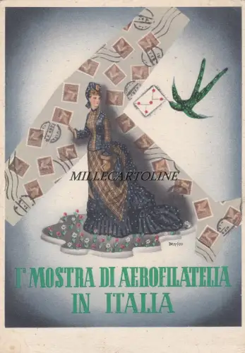 ROM: 1. Kongress. Ausstellung der Aerophilatelie dis. Derrico 1939