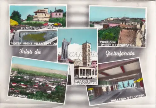GROTTAFERRATA - Grüße - Ansichten