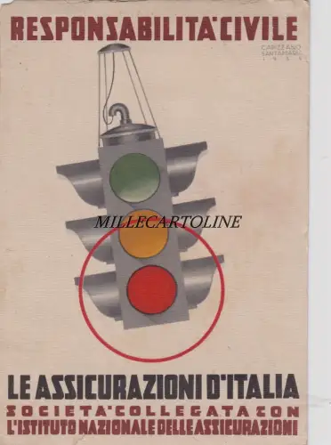 Werbung: La Assicurazioni d'Italia - Responsibilita' Civile - Capizzano