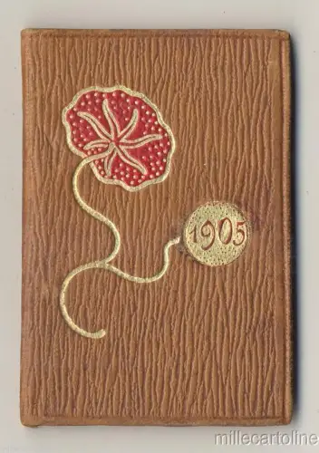 1905 Eleganter Mini-Taschenalmanach