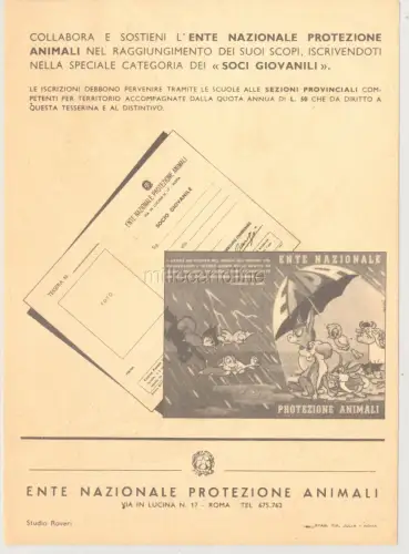 Tierschutzbehörde - Flyer Dis. Roveri