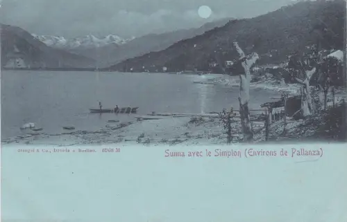 PALLANZA - Sunna mit dem Simplon 1903