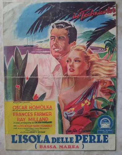 KINO Filmpräsentation Die Perleninsel 1936 F.Farmer und Ray Milland