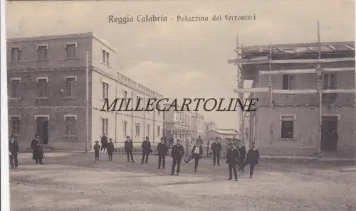 REGGIO CALABRIA: Palazzina dei Ferrovieri 1912