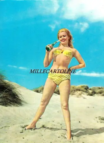 Werbung Seven Up ...mit Blondine im Bikini