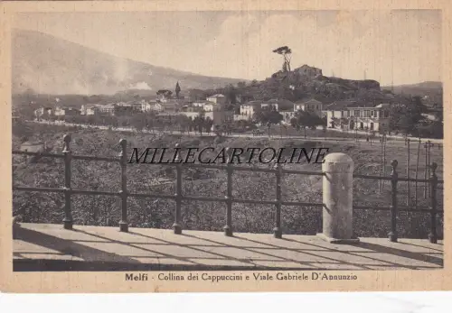 MELFI: Collina dei Cappuccini e Viale G. D'Annunzio 1948