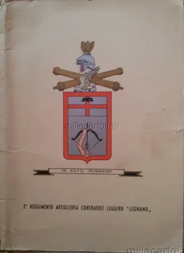 1951 Kalender 2. Artillerieregiment Flugabwehr Legnano