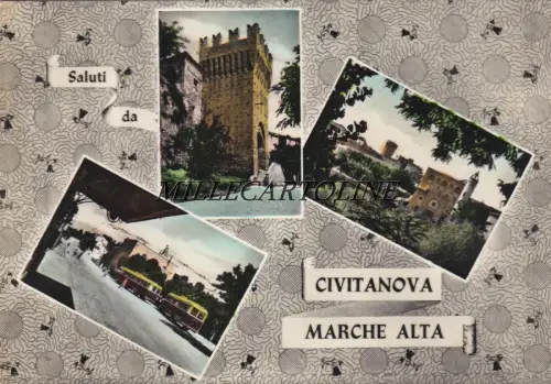 CIVITANOVA MARKEN ALTA: Grüße aus - 3 Ansichten 1960