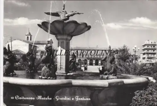 CIVITANOVA MARKEN: Giardini e Fontana 1961