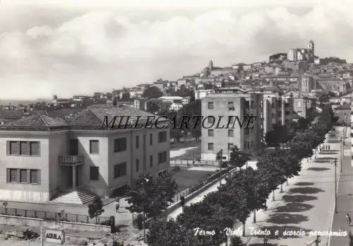 HALTESTELLE: Viale Trento und Panoramablick 1962