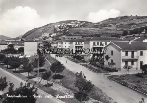 FOSSOMBRONE: Viale della Repubblica 1957