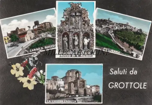 GROTTOLE: Grüße aus - 4 Ansichten 1969