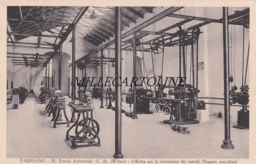 FABRIANO: R. Scuola Industriale G.B. Miliani - Metallbearbeitungswerkstatt (2)