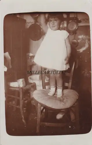 MONTESICURO: Private Fotokarte 1922 - Das Mädchen Rosetta