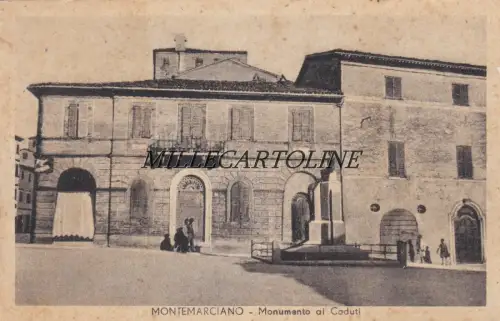 MONTEMARCIANO: Denkmal für die Gefallenen